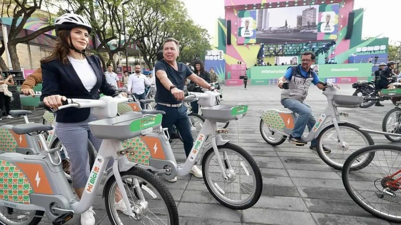 Mi Bici una nueva era de movilidad en Jalisco. Foto: Cortesía