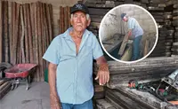 Don Abel: el alba&ntilde;il que levant&oacute; su vida a base de trabajo y hoy vive de la renta de madera en Culiac&aacute;n