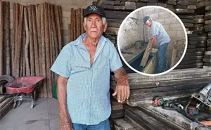 Don Abel: el albañil que levantó su vida a base de trabajo y hoy vive de la renta de madera en Culiacán