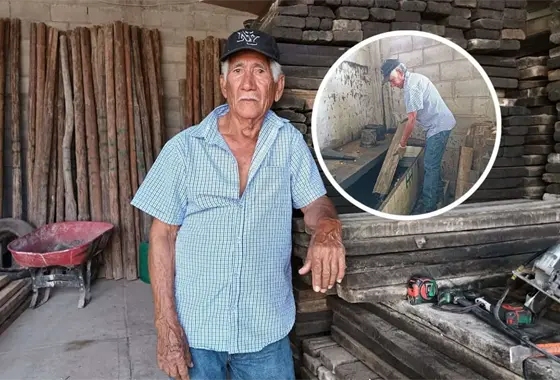 Don Abel: el alba&ntilde;il que levant&oacute; su vida a base de trabajo y hoy vive de la renta de madera en Culiac&aacute;n