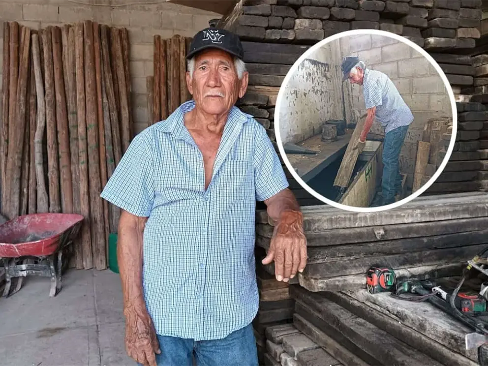 Don Abel: el alba&ntilde;il que levant&oacute; su vida a base de trabajo y hoy vive de la renta de madera en Culiac&aacute;n