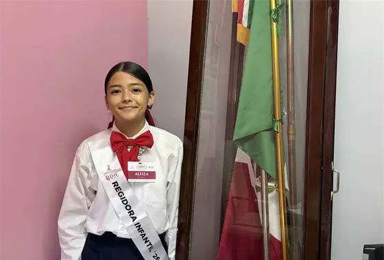 De la primaria Democracia al Cabildo Infantil de Mazatl&aacute;n: Aleiza Junyra es la voz infantil que impulsa la participaci&oacute;n desde Ur&iacute;as