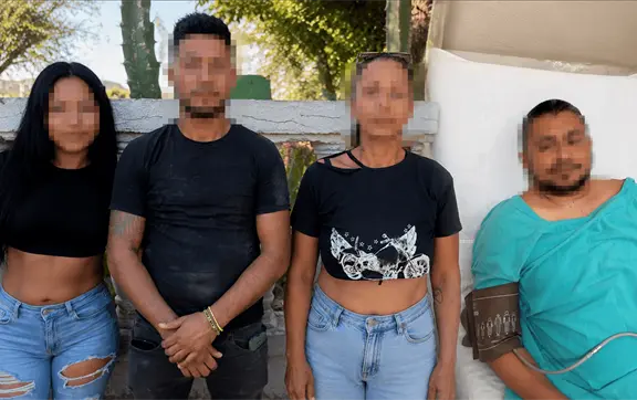 Intentaron escapar cuando lleg&oacute; la polic&iacute;a, pero lo que hallaron dentro de la casa cambi&oacute; por completo el operativo en Sonora