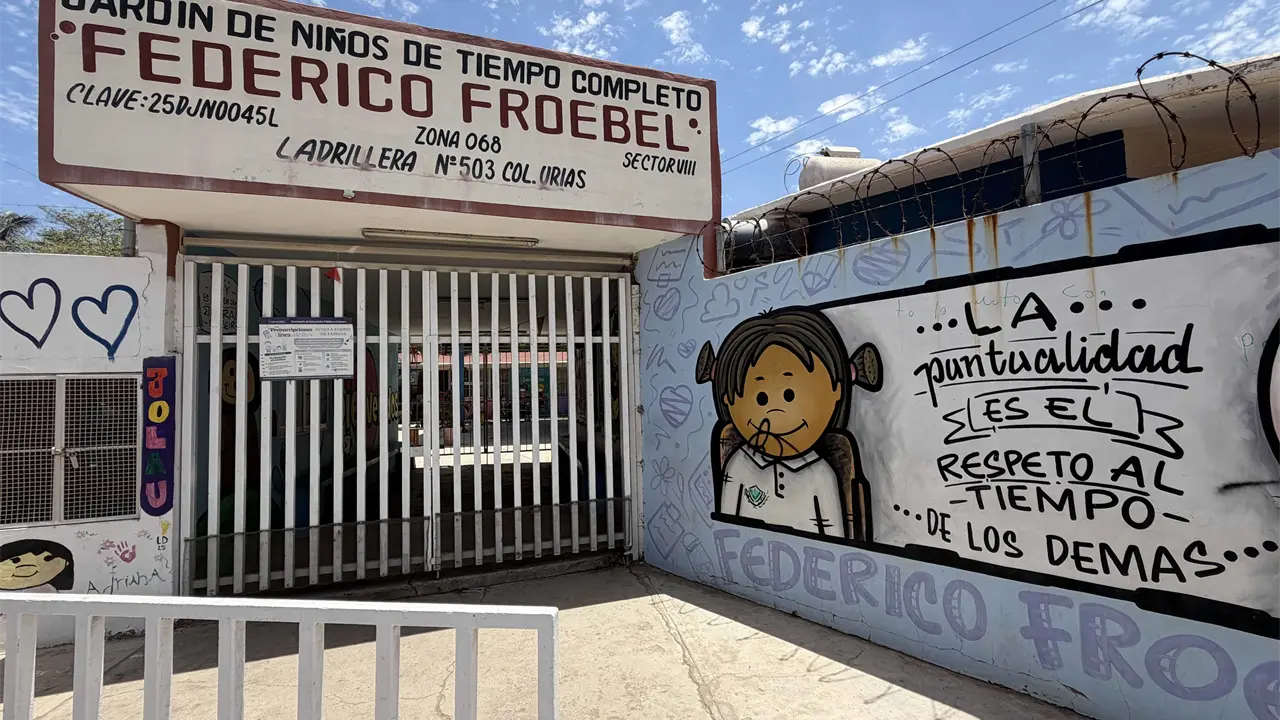 En Urías el Jardín de Niños Federico Froebel tiene una historia de 42 años formando a niñas y niños del sector y construyendo una sólida comunidad con padres y abuelos