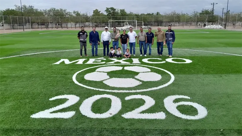 Durante este recorrido de supervisión, autoridades destacaron los beneficios que traerá este proyecto a los deportistas
