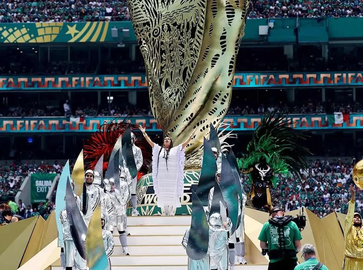Mundial 2026: Lila Downs emociona con homenaje a los pueblos originarios de México