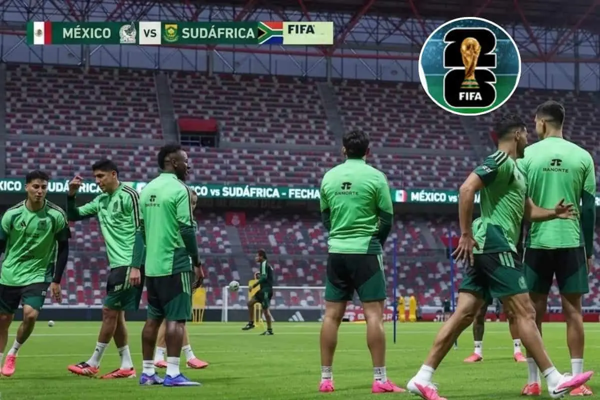 México se medirá ante Sudáfrica en el Estadio Banorte como parte del Mundial. Foto: Cortesía