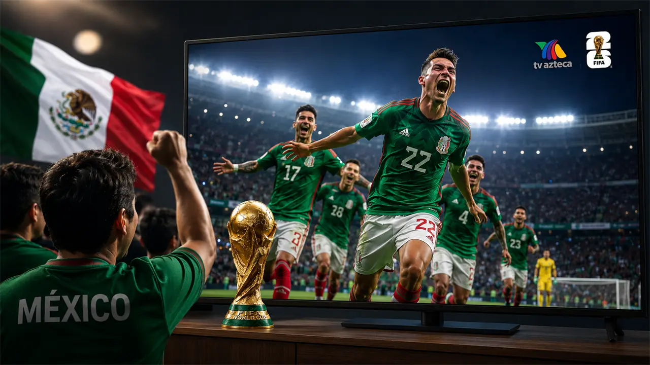 Dónde ver gratis el Mundial 2026: TV Azteca confirma partidos de México y las semifinales.