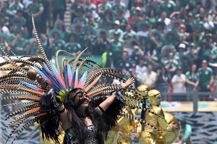 Una gran fiesta se vivió en el Estadio CDMX. Foto: Yuri Cortez/AFP