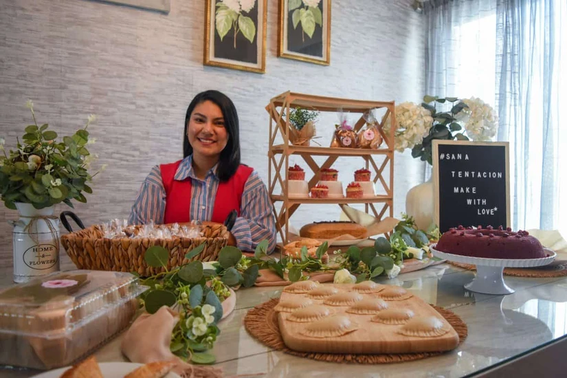 Sana Tentación nació luego de que el padre de Ana Páez fuera diagnosticado con diabetes, inspirándola a crear postres más saludables.