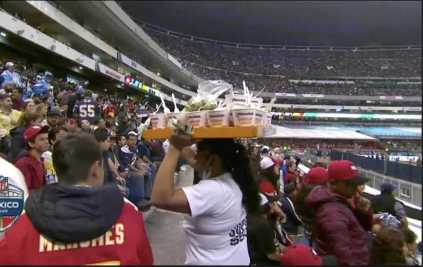 Cuánto gana un vendedor en el Estadio Azteca Foto: Matt Harmon