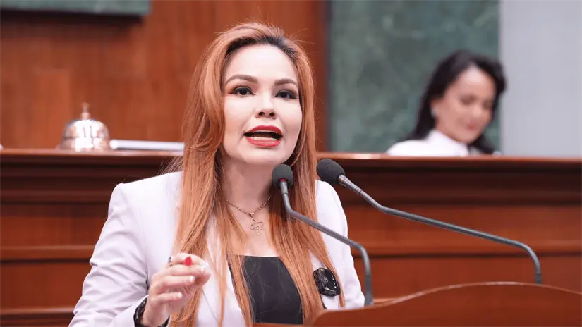 La diputada priista se ha vuelto foco de atención. Foto: Cortesía