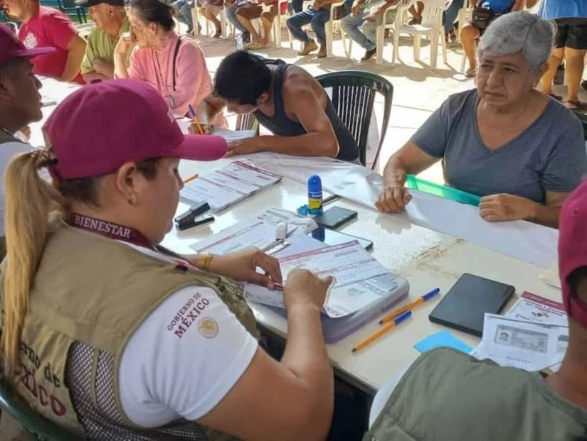 La Pensión de Bienestar entrega un apoyo de 6400 pesos cada dos meses a los adultos mayores. Foto: Cortesía