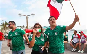 Mazatlán fue parte de la fiesta del Mundial de Fútbol desde Olas Altas
