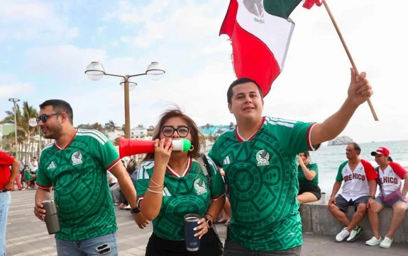 Mazatl&aacute;n fue parte de la fiesta del Mundial de F&uacute;tbol desde Olas Altas