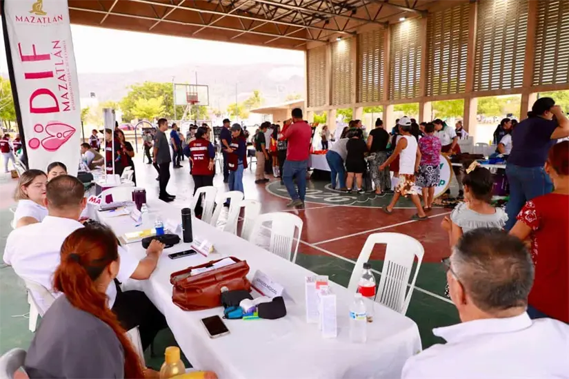 Las instalaciones deportivas de la Tercera Ampliación de Urías fueron sede de las Jornadas de la Paz