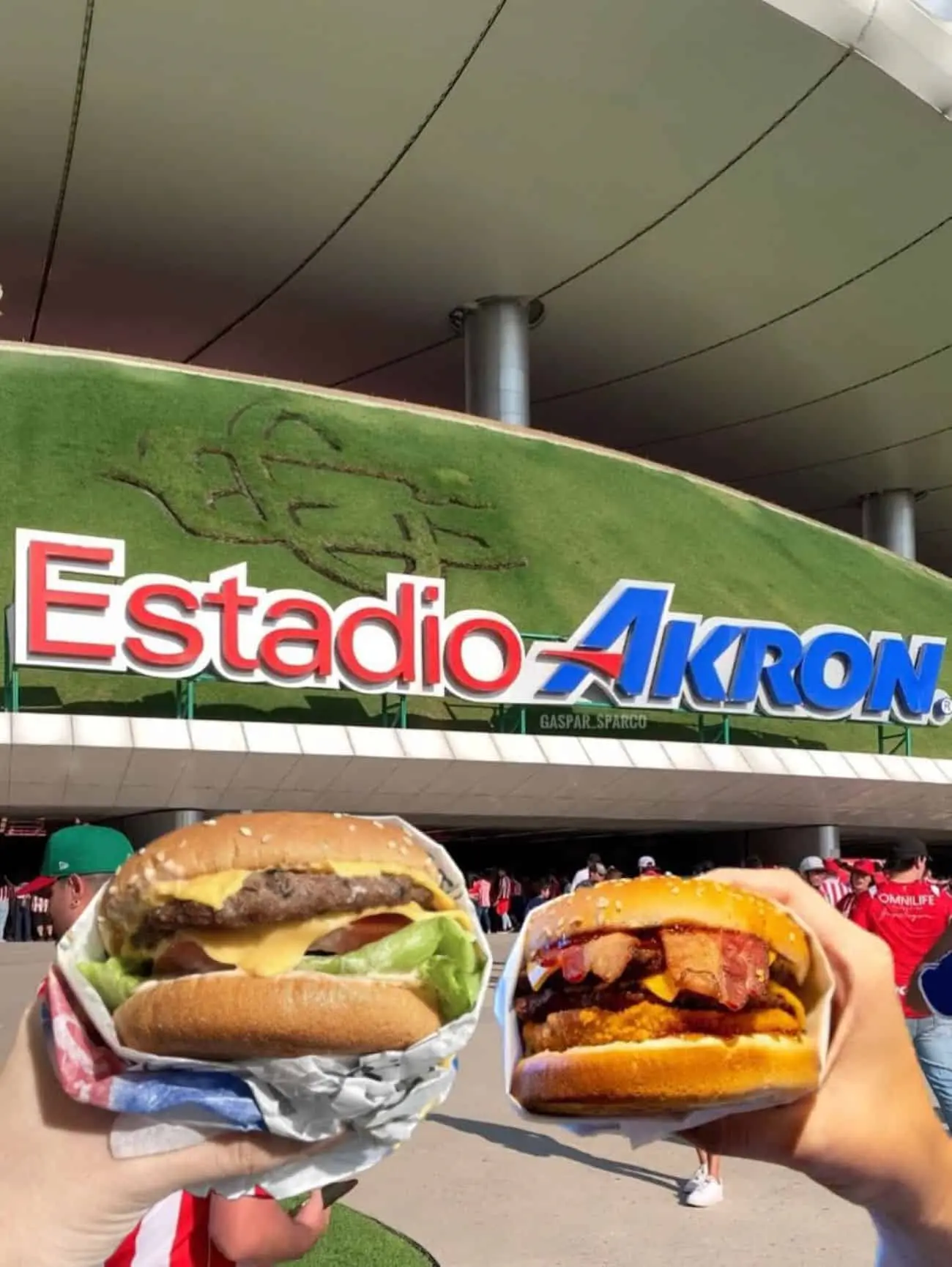 Precio de la comida en los palcos del Estadio Akron en el Mundial. Foto: El Campeonísimo