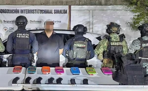 Atacaron a militares en Mocorito y el operativo terminó con un detenido, armas y una BMW robada