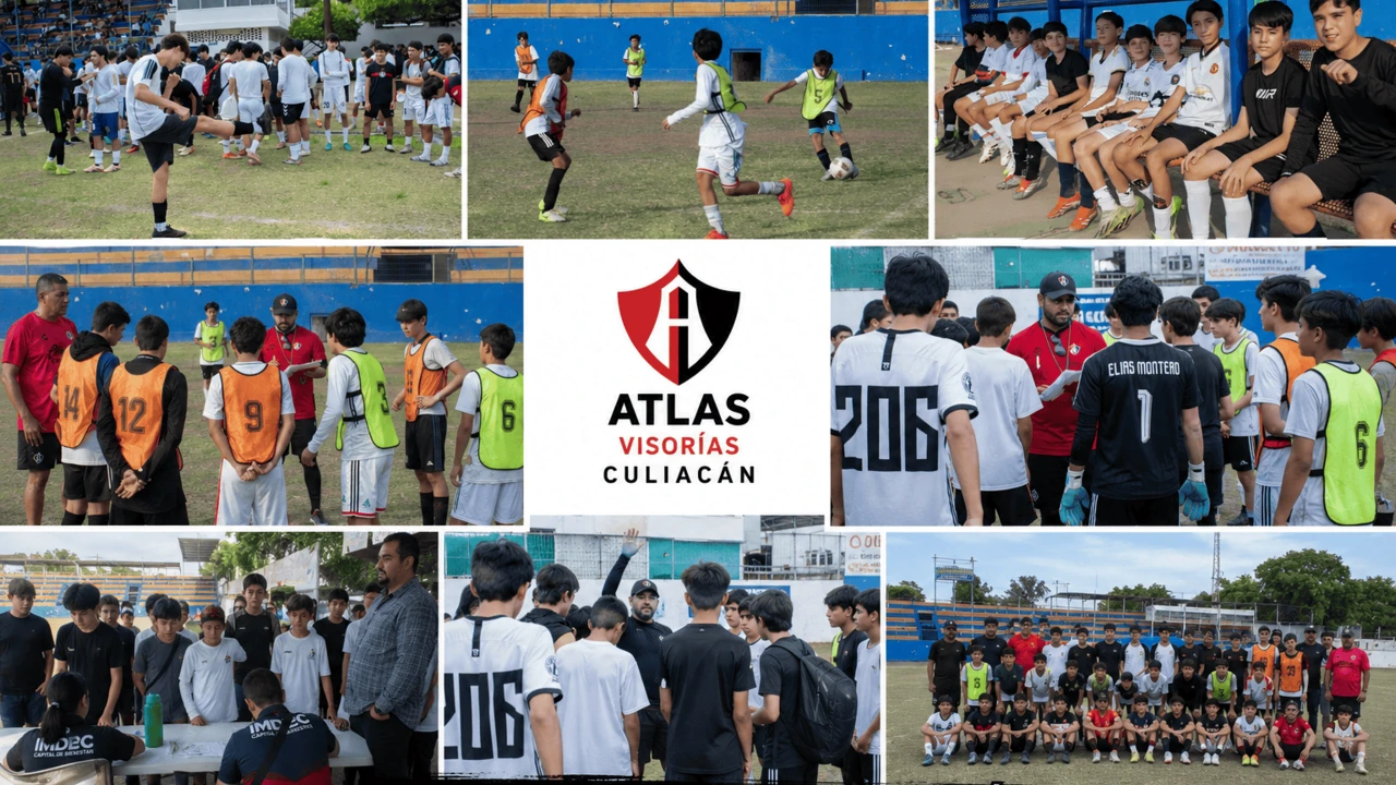 El esfuerzo, la disciplina y la pasión por el futbol rindieron frutos para seis jóvenes de Culiacán que ahora forman parte del seguimiento permanente del Club Atlas. Foto: IMDEC