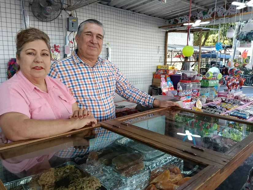 Esta pareja forma parte de los recuerdos de mucha gente que visita Navolato.