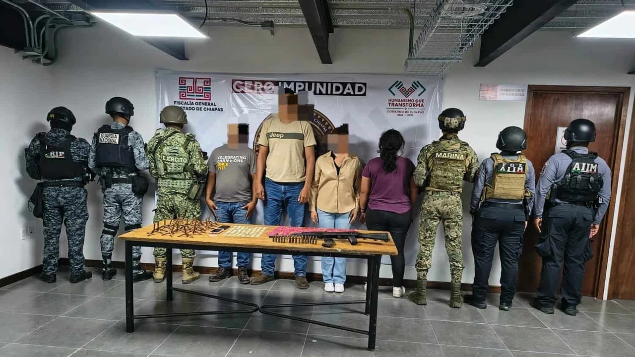 La captura de un presunto líder criminal en Chiapas dejó un importante golpe económico al crimen organizado