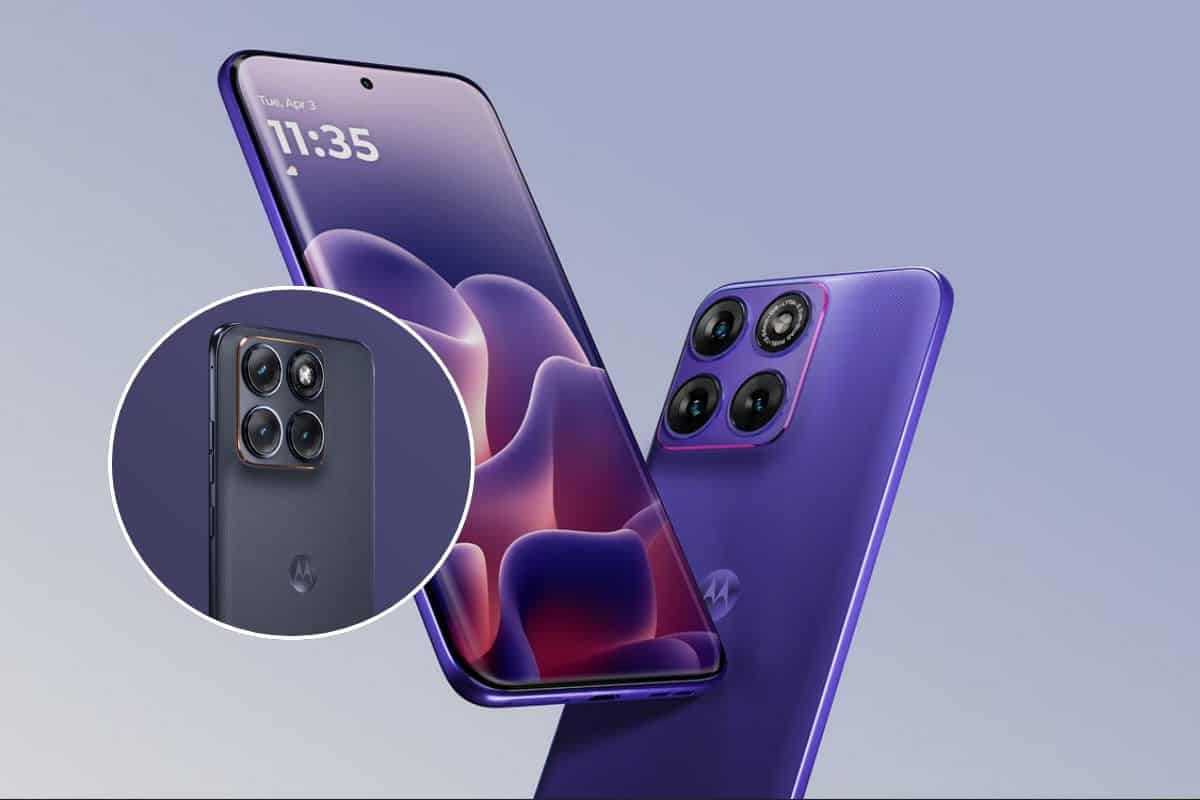 Celular con Motorola equipado con batería de 5,200 mAh. Foto: Cortesía