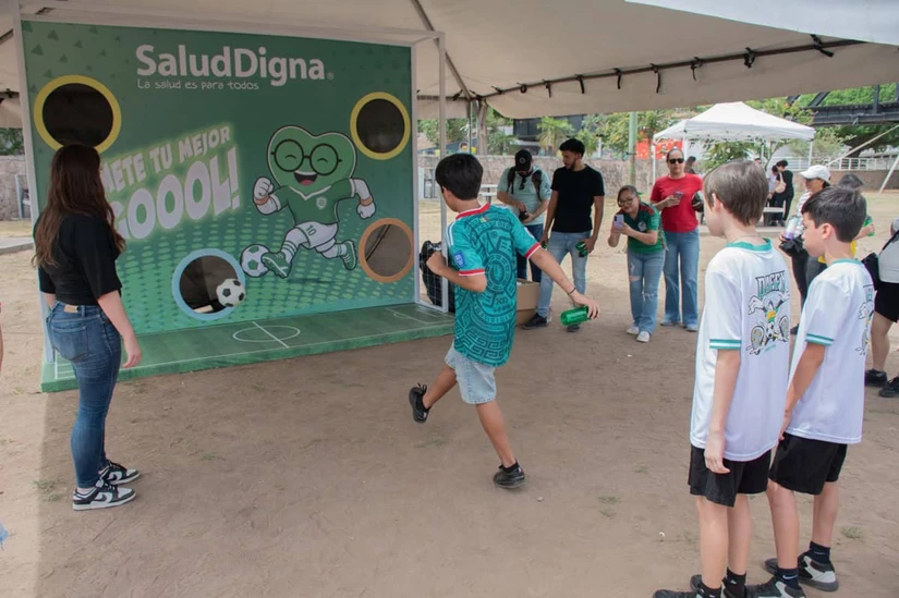 Entre goles y sonrisas, Culiacán celebra la Fiesta del Fútbol. Foto: Ayuntamiento de Culiacán