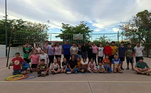 La Unidad Deportiva 7 Gotas en Culiacán se convierte en una escuela de paz para niñas y niños