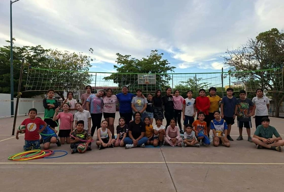 La Unidad Deportiva 7 Gotas en Culiac&aacute;n se convierte en una escuela de paz para ni&ntilde;as y ni&ntilde;os