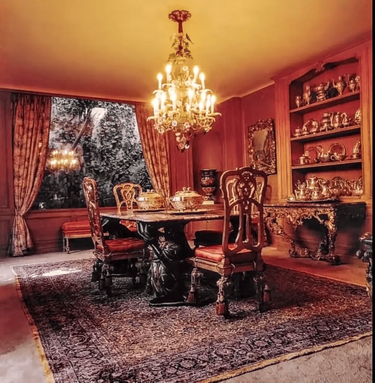 Su interior era refinado y lujoso. Foto: Cortesía