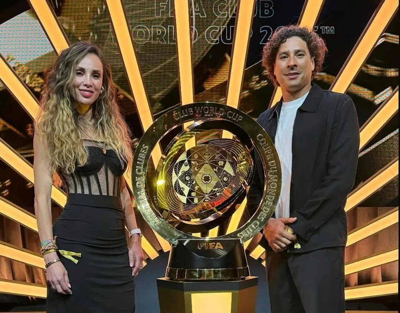 Karla Mora y Guillermo 'Memo' Ochoa se casaron en 2017, previo a vivir juntos. Foto: Instagram