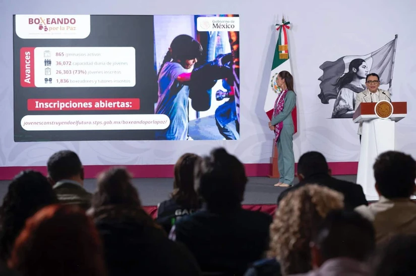 Claudia Sheinbaum durante La Mañanera de este martes 16 de junio.
