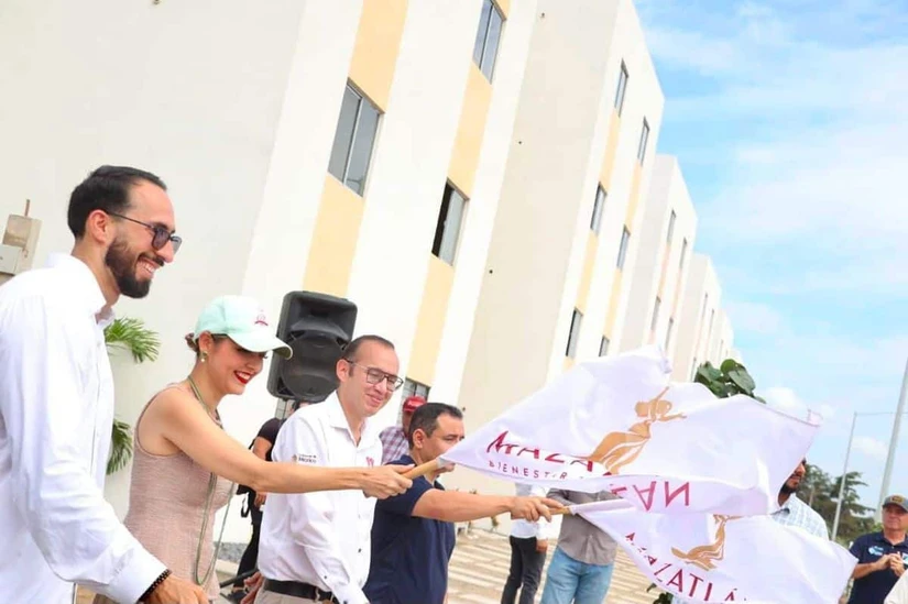 Autoridades de los tres niveles de gobierno dieron banderazo de arranque a la rehabilitación del Subcolector Amanecer