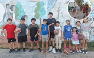 Clases gratuitas de básquetbol construyen paz y fortalecen el corazón de la comunidad en la unidad deportiva Villa Bonita–Balcanes en Culiacán