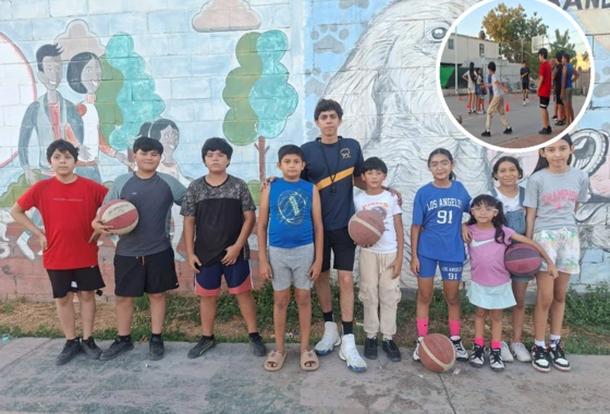 Clases gratuitas de b&aacute;squetbol construyen paz y fortalecen el coraz&oacute;n de la comunidad en la unidad deportiva Villa Bonita–Balcanes en Culiac&aacute;n