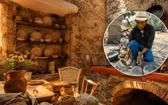 Pocos lo conocen, pero en este pueblo de San Luis Potos&iacute; los molcajetes a&uacute;n se elaboran como hace cientos de a&ntilde;os