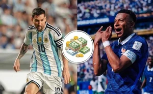 ¿Quién es más millonario Lionel Messi o Mbappé?