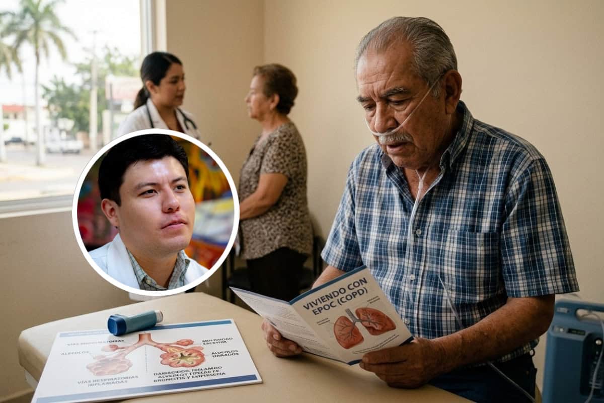 La EPOC avanza de forma silenciosa y es la tercera causa de muerte en el mundo. Especialista del CIDOCS destaca que identificar síntomas y realizar una espirometría a tiempo puede mejorar la calidad de vida. (cortesía)