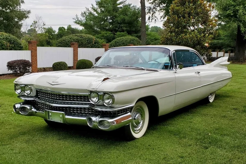 El Cadillac Coupe DeVille, uno de los autos de Tin Tan.