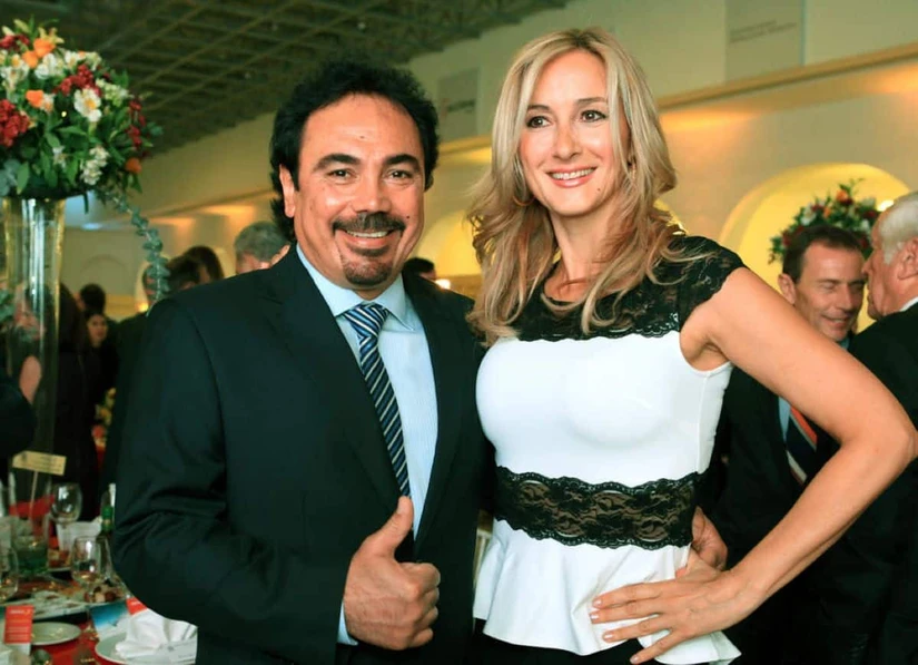 A qué se dedica la esposa del exfutbolista Hugo Sánchez. Foto: Cortesía