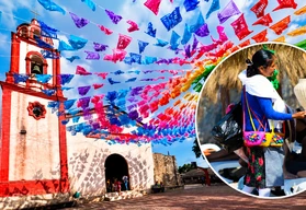 A solo 15 kil&oacute;metros de Taxco est&aacute; el pueblo donde convierten la palma en verdaderas obras de arte