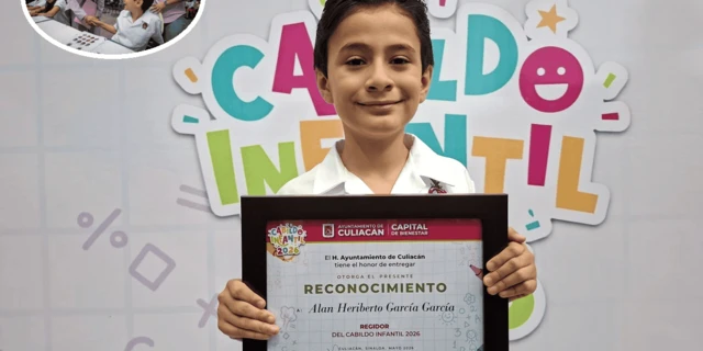 Alan Heriberto Garc&iacute;a propone que la paz en Culiac&aacute;n comience desde la familia durante el Cabildo Infantil 2026