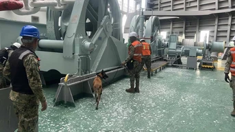 El operativo en Lázaro Cárdenas que terminó con el hallazgo de cocaína oculta en un buque mercante