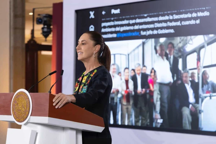 Claudia Sheinbaum, presidenta de México.