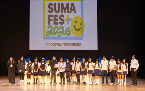 Con emotiva obra, estudiantes de la Secundaria Antonio Nakayama promueven la paz en SUMAFest 2026