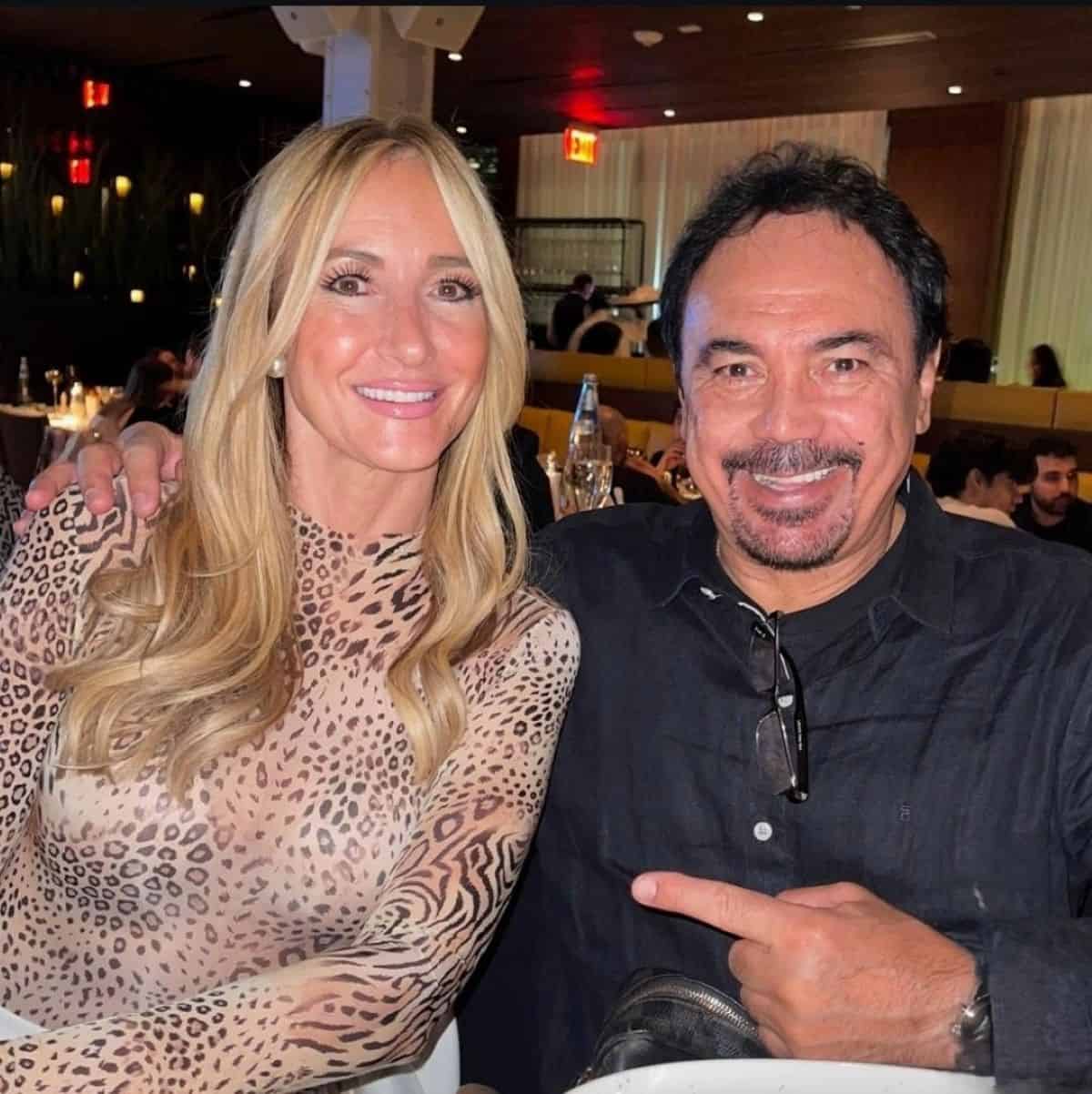 Hugo Sánchez con su esposa española Isabel Martín. Foto: Instagram