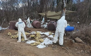 Golpe millonario de la Marina en Sinaloa: aseguran laboratorio con más de 175 millones de pesos en químicos
