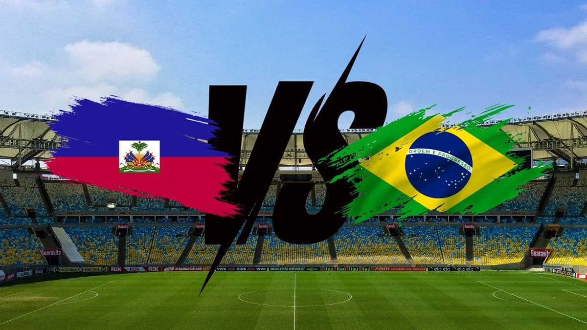 Brasil y Haití se enfrentan por primera vez en una Copa del Mundo. Foto: Cortesía