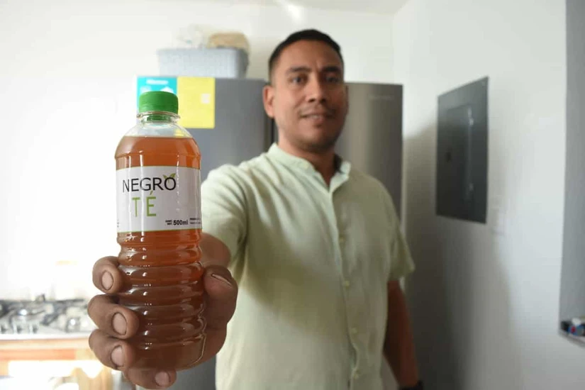 Rigoberto Reyes Cabanillas es un emprendedor que inició con muchas ganas de triunfar y una receta en la memoria. Fotos: Lino Ceballos.
