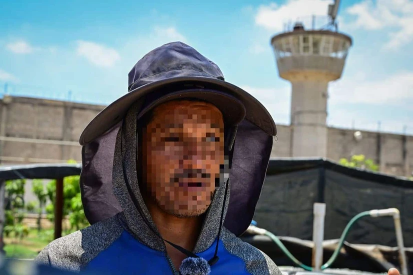 José Ángel, contó su experiencia sobre el cultivo, él junto con otros compañeros monitorean la calidad del agua